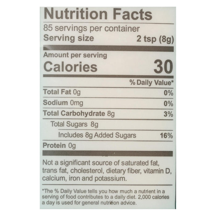 Wholesome Sweeteners Fair Trade Natural Cane Sugar, 1.5 Lbs