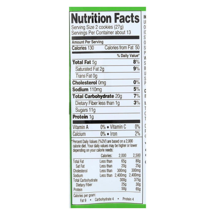 Newman's Own Organics Original Newman-O's Chocolate Cookies, 13 Oz. Pack of 6