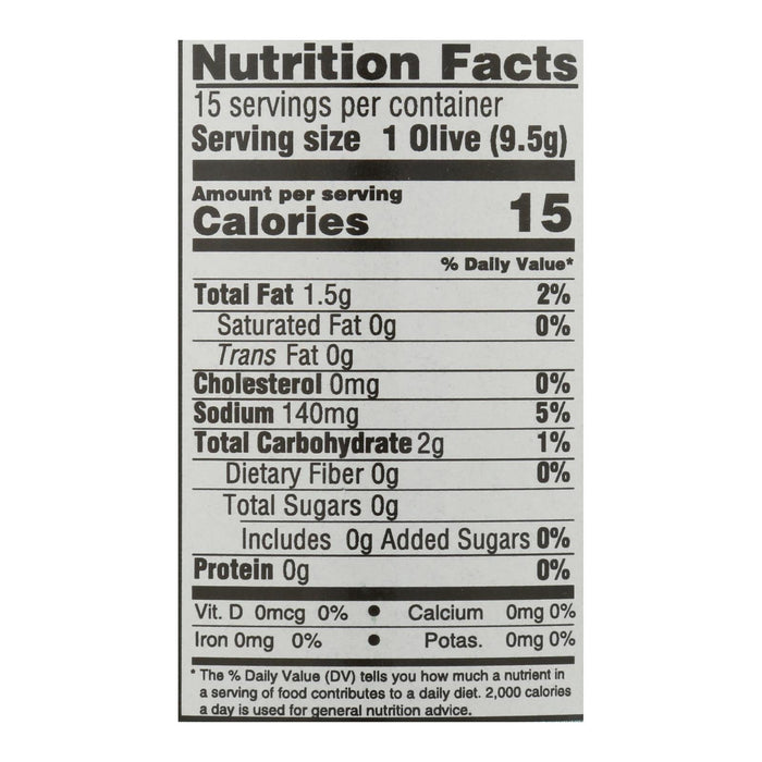 Sable and Rosenfeld Tipsy Blue Cheese Stuffed Olives, Pack of 6 - 5 Oz. Each