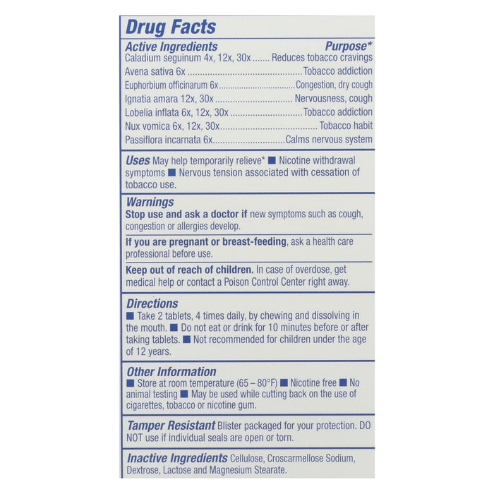 Natrabio Stop-it Smoking Detoxifying Tablets (60ct)