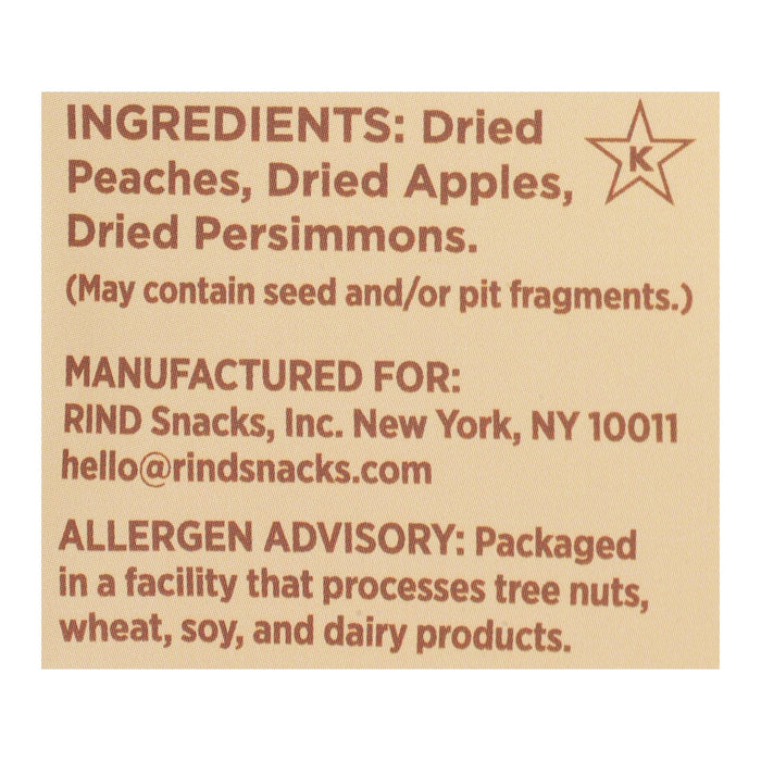 Fruity Orchard 3 Oz. Rind Snacks (Pack of 12)