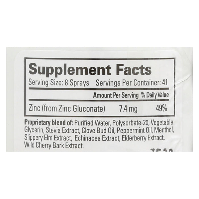 Quantum Research Thera-Zinc Soothing Throat Spray (Pack of 2 Fl Oz)