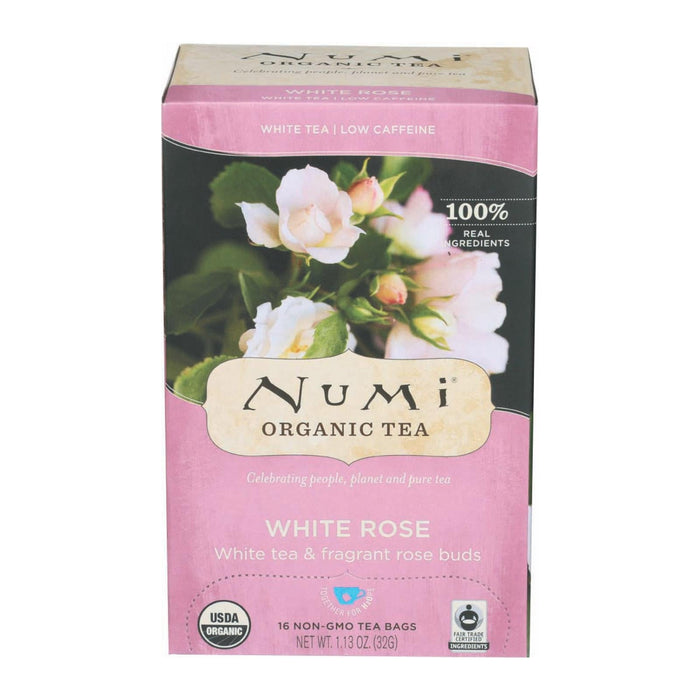 Numi White Rose White Tea (6-Pack, 16 Tea Bags)