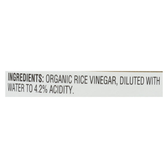 Nakano Organic Natural Rice Vinegar, 6 Pack of 12 Ounces