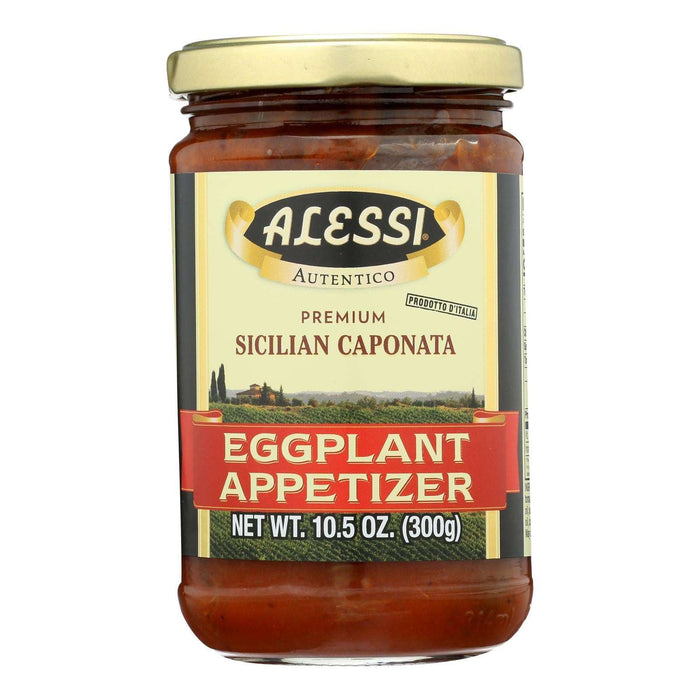 Alessi - Eggplant Appetizer - Caponata - Case Of 12 - 10.5 Oz.