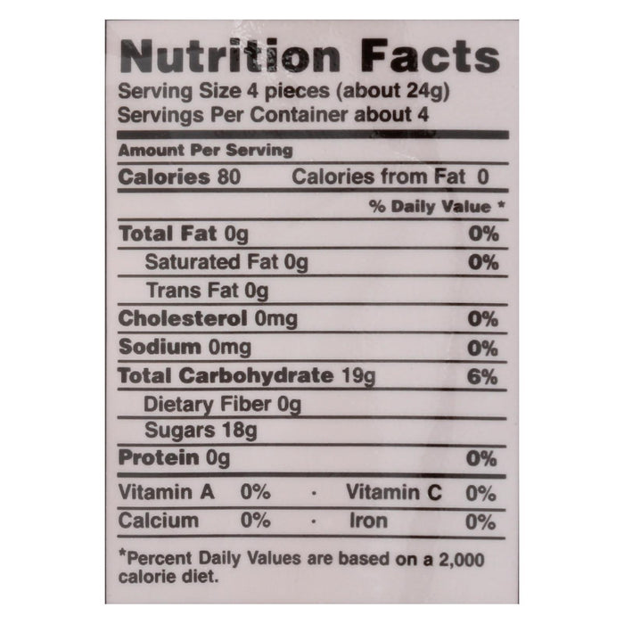 The Ginger People Crystallized Ginger (Pack of 12 - 3.5 Oz.)