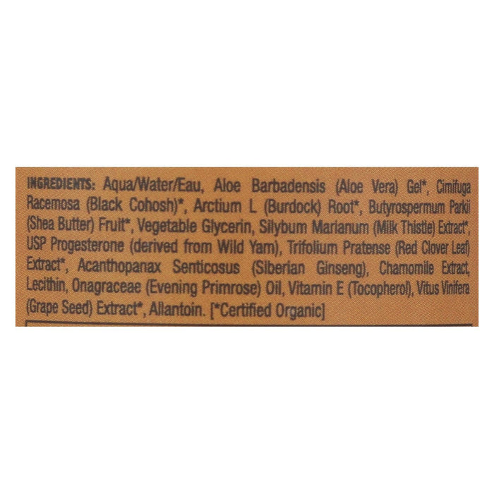 Organic Balance Plus Therapy Cream, 2 Oz.