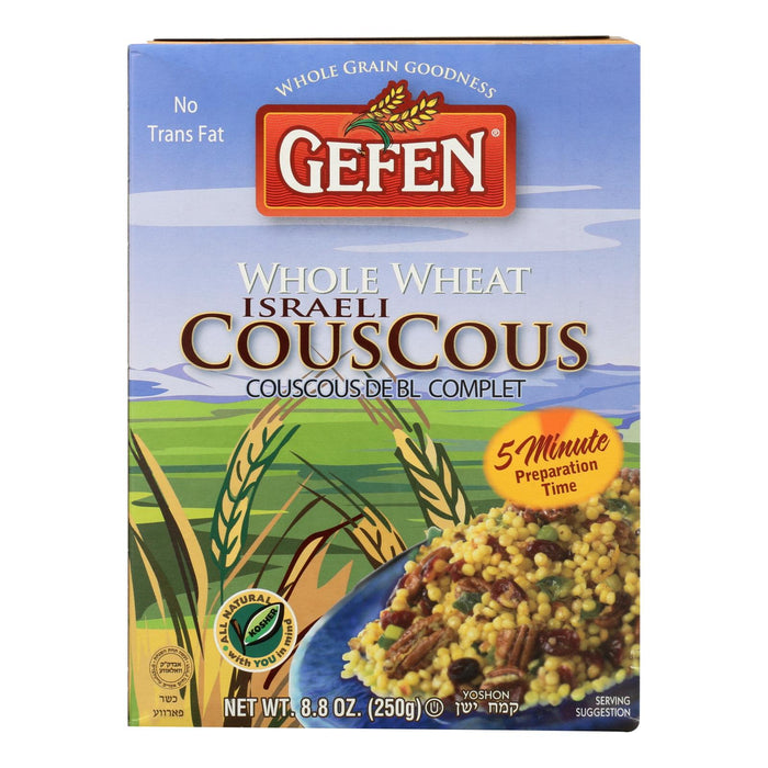 Gefen Israeli Whole Wheat Couscous - 8.8 Oz - Case of 12