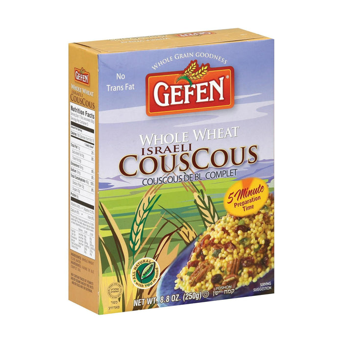 Gefen Israeli Whole Wheat Couscous - 8.8 Oz - Case of 12