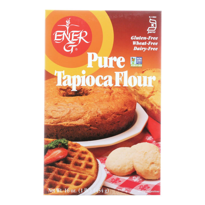 Ener-G Foods Pure Tapioca Flour, Gluten-Free, 16 Oz, Case of 12