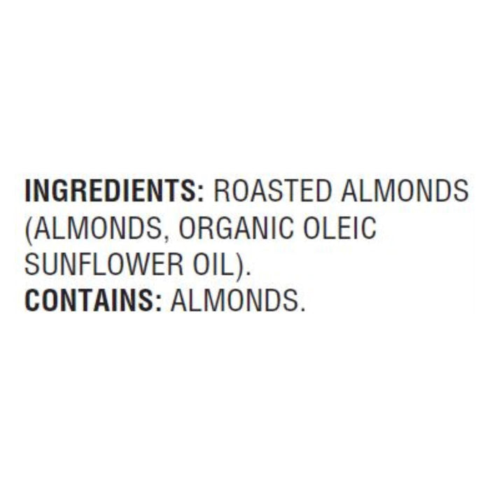 Woodstock Roasted and Unsalted Non-GMO Almonds (Pack of 8 - 7.5 Oz.)