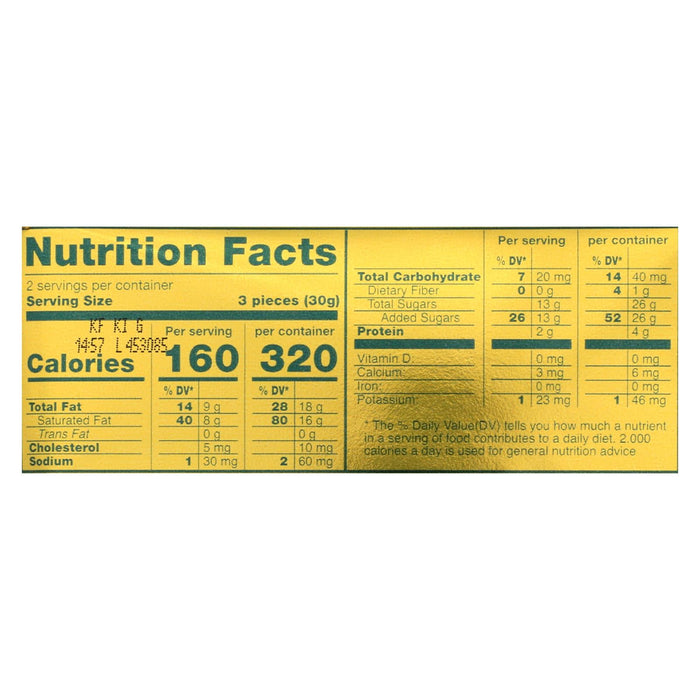 Ruger Vanilla Wafers, Crispy and Delightful, Pack of 12, 2.125 Oz.