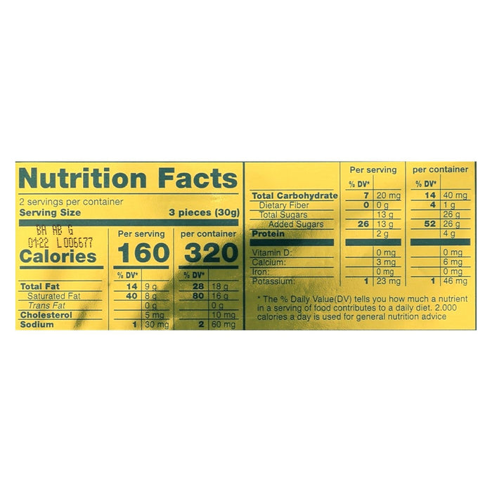 Ruger Vanilla Wafers, Crispy and Delightful, Pack of 12, 2.125 Oz.