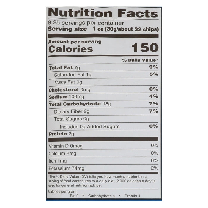 R.W. Garcia Organic Yellow Corn Chips (12 - 8.25 Oz. Packs)