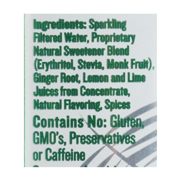 Reed's Zero Sugar Ginger Beer, Case of 6 - 12 Fl. Oz. Bottles