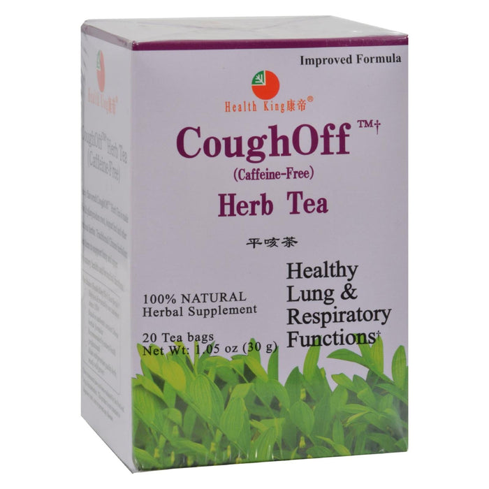 Health King Cough-Off Herbal Tea (20 Tea Bags)