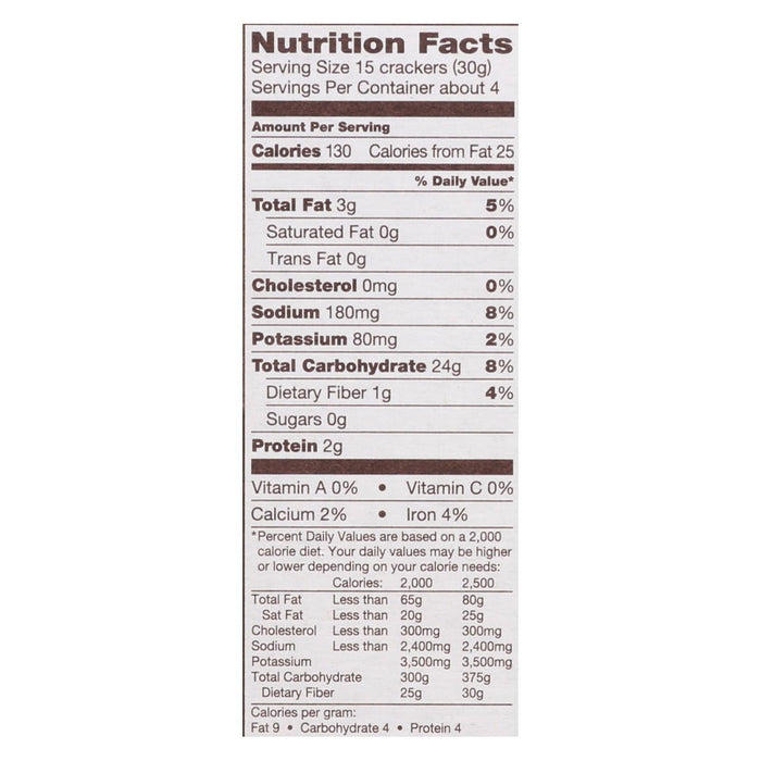 Back To Nature Multi Seed Rice Thin Crackers, Brown Rice with Sesame, Poppy and Flax Seeds (Pack of 12 - 4 Oz. Each)