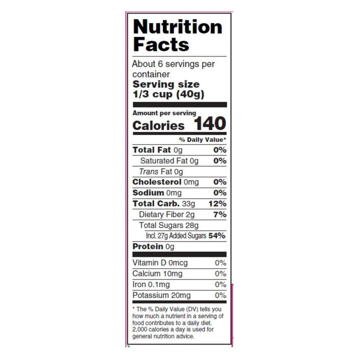 Woodstock Sweetened Cranberries - Case of 8, 8.5 Oz Each