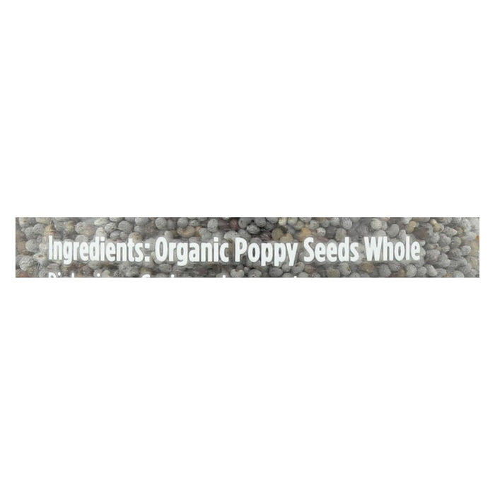 Spicely Organics Poppy Seeds, 3 Pack (2.2 Oz. Each)