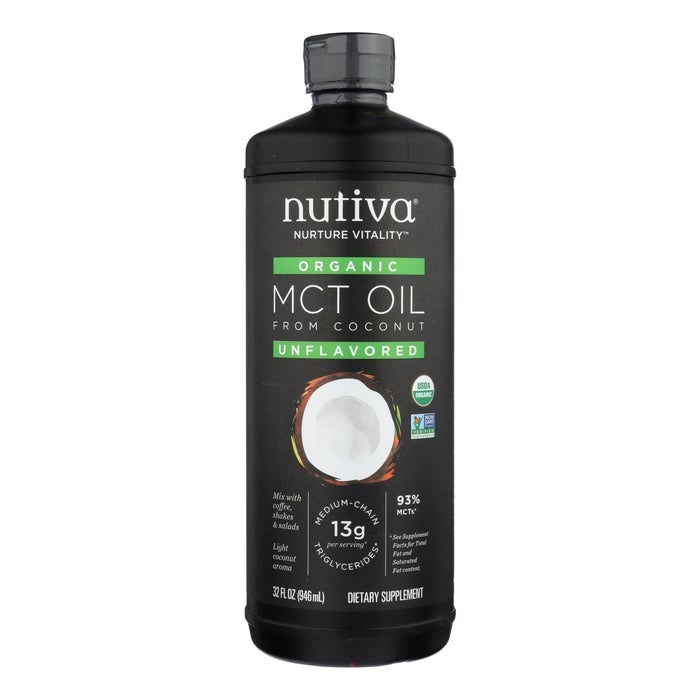 Nutiva Organic MCT Oil, 32 Fl Oz