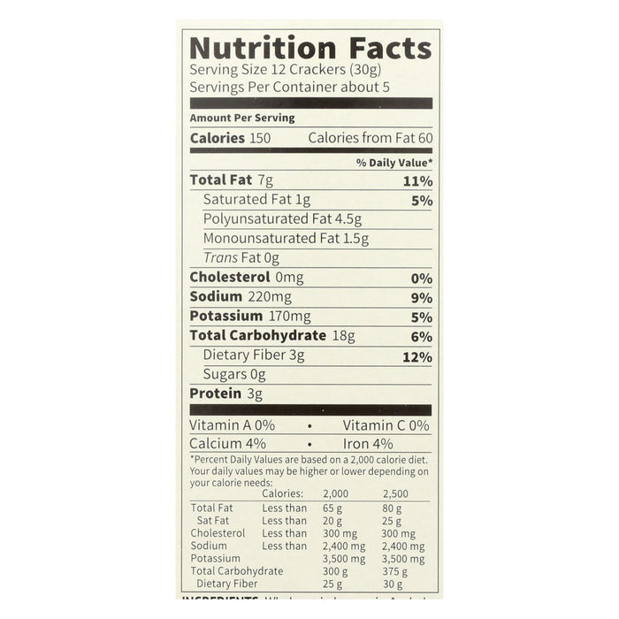 Mary's Gone Crackers Super Seed Everything Crackers (6-Pack, 5.5-Ounce Bags)