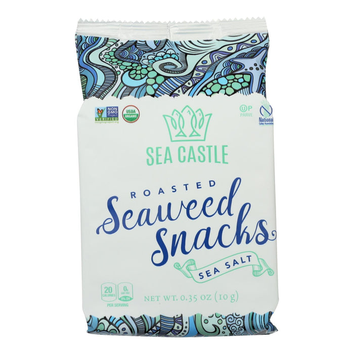 Sea Castle Roasted Seaweed Snacks - 0.35 Oz., Pack of 12