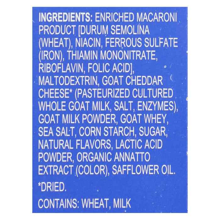 Funny Farm Goat Cheddar Cheese Macaroni & Cheese Dinner, Pack of 8