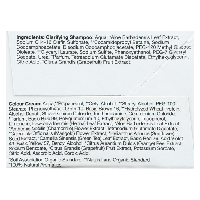 Tints Of Natura Henna Cream - Black, Long Lasting Natural Hair Dye, Ammonia-Free (2.46 Fl Oz)