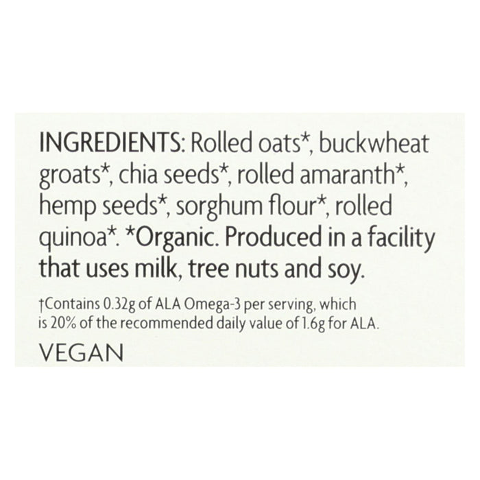 Nature's Path Organic Qi'a Superfood Hot Oatmeal, 8 Oz., Superseeds and Grains (Pack of 6)