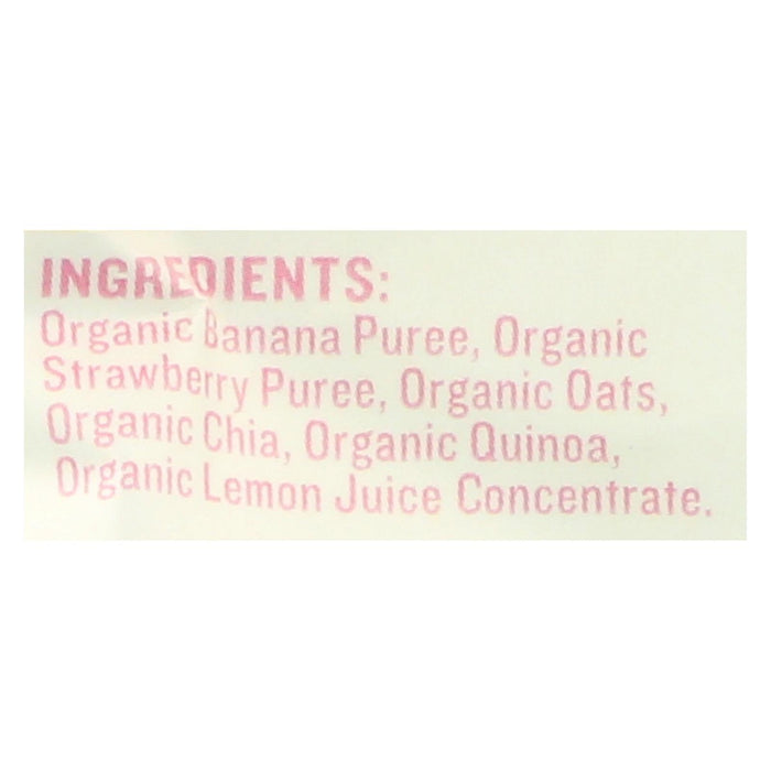 Peter Rabbit Organics Banana & Strawberry Oatmeal with Seeds (Pack of 10 - 4 Oz.)