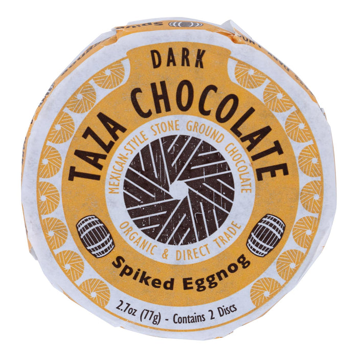 Taza Chocolate Eggnog 2.7 Oz Chocolate Disks (Pack of 12)