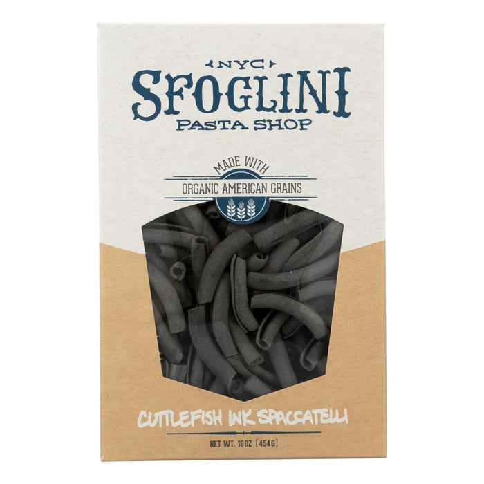 Sfoglini Cuttlefish Ink Spaccatelli - Case Of 6 - 16 Oz.