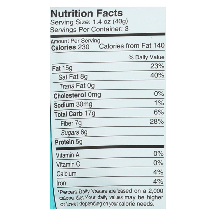 Organic Dark Chocolate Bark with Sea Salt Almond - (Pack of 12) - 4.2 Oz.