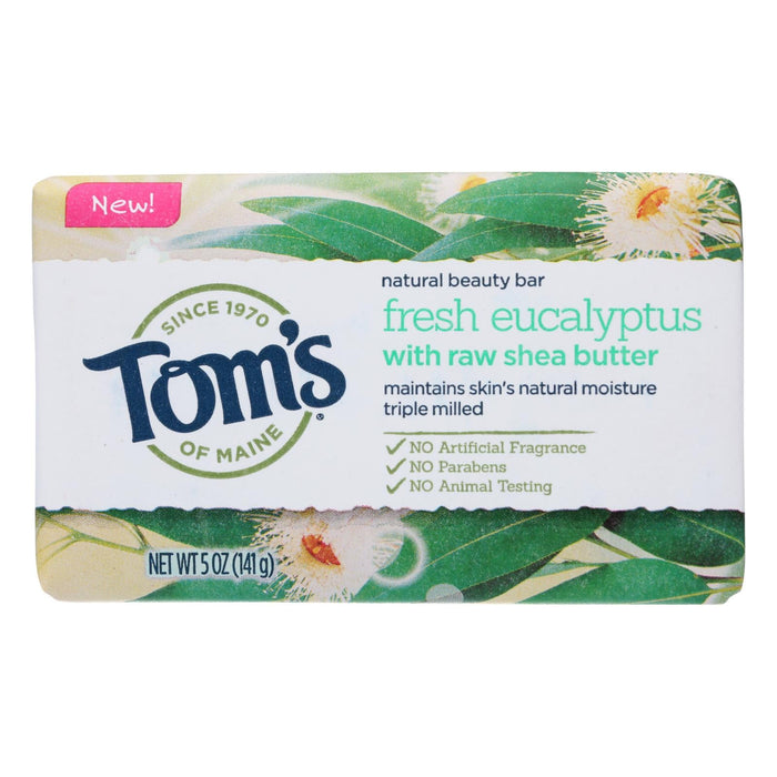 Tom's of Maine Fresh Eucalyptus Beauty Bar (5 Oz. Pack of 6)