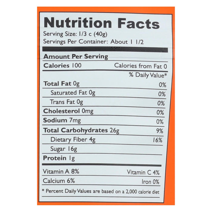 Mavuno Harvest Organic Dried Papaya (Pack of 6 - 2 Oz.)