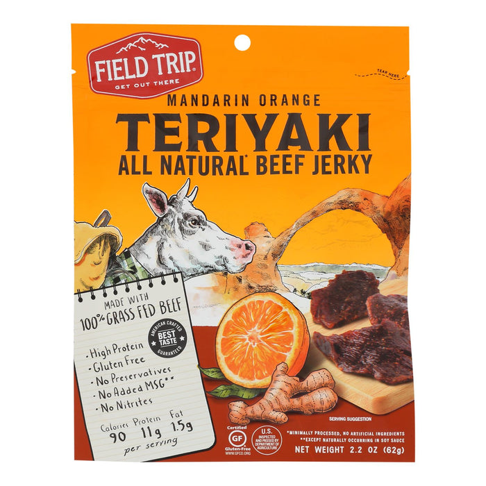 Field Trip Beef Jerky (Pack of 9) - Gluten Free - 2.2 Oz.