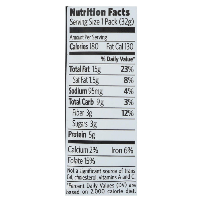 Organic Sunflower Seed Butter (10 - 1.15 Oz. Packs) by Once Again