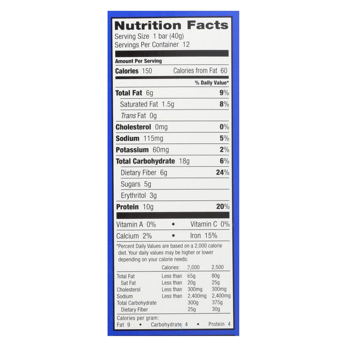 Our Organic Protein Bars  - Case Of 12 - 1.41 Oz
