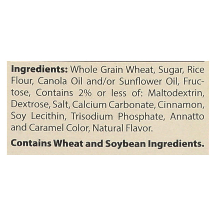 Mom's Best Naturals Toasted Cinnamon Squares, 17.5 Oz (Pack of 14)