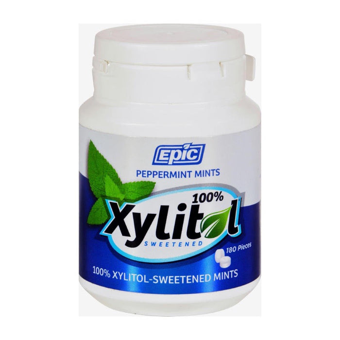 Epic Dental Peppermint Xylitol Mints, 180-Count