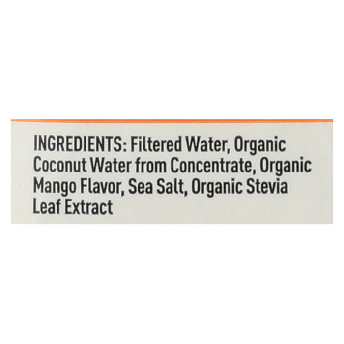 Nooma Organic Electrolyte-Rich Mango Drink, Pack of 12