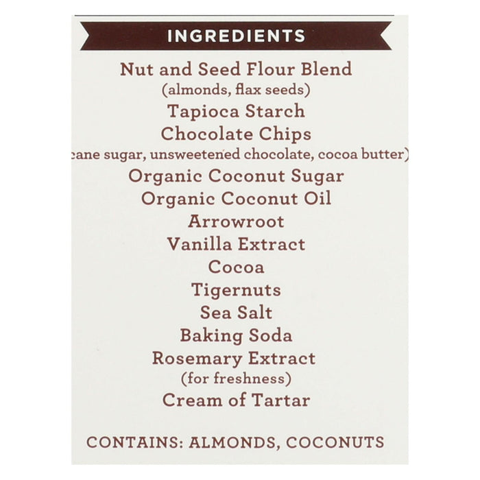 Simple Mills Double Chocolate Crunchy Cookies, 5.5 Oz. (Pack of 6)