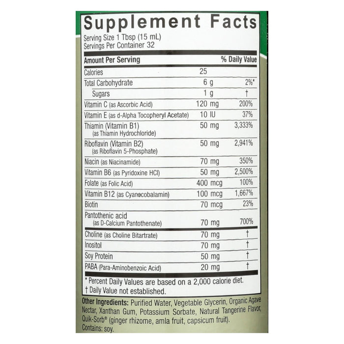 Nature's Answer Liquid Vitamin B-Complex, 16 Fl Oz