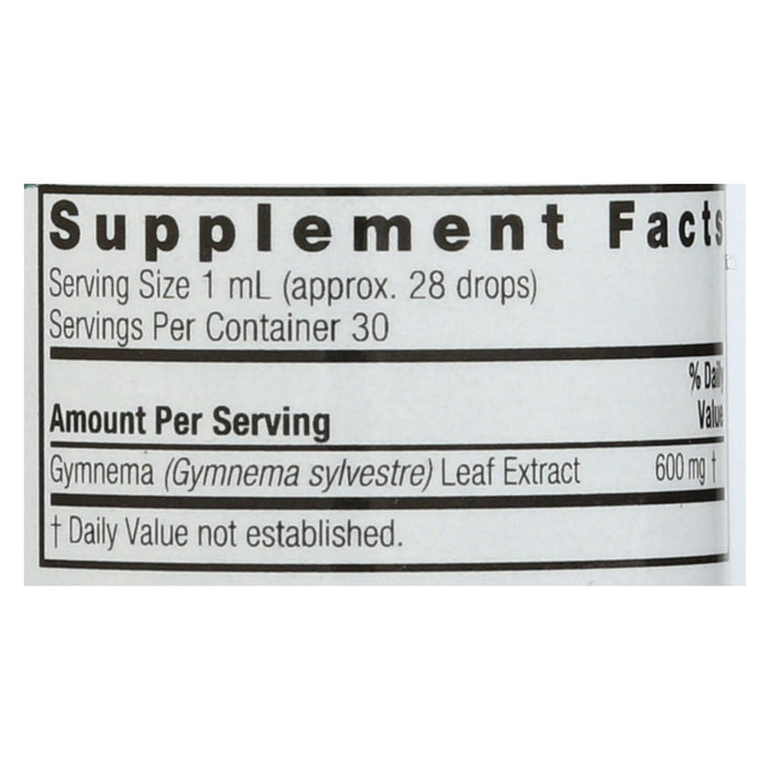 Nature's Answer Gymnema Leaf Extract, Alcohol-Free, 1 Fl Oz