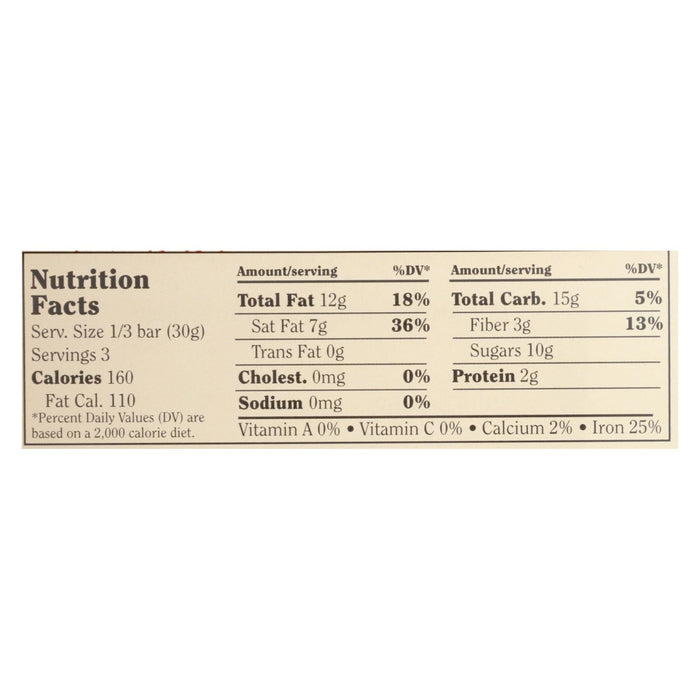 Chocolove Xoxox Dark Rich Chocolate Bar (Pack of 12) 3.2 Oz