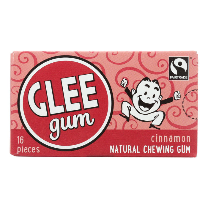 Glee Gum Chewing Gum - Cinnamon Burst - 16 Pieces - Pack of 12
