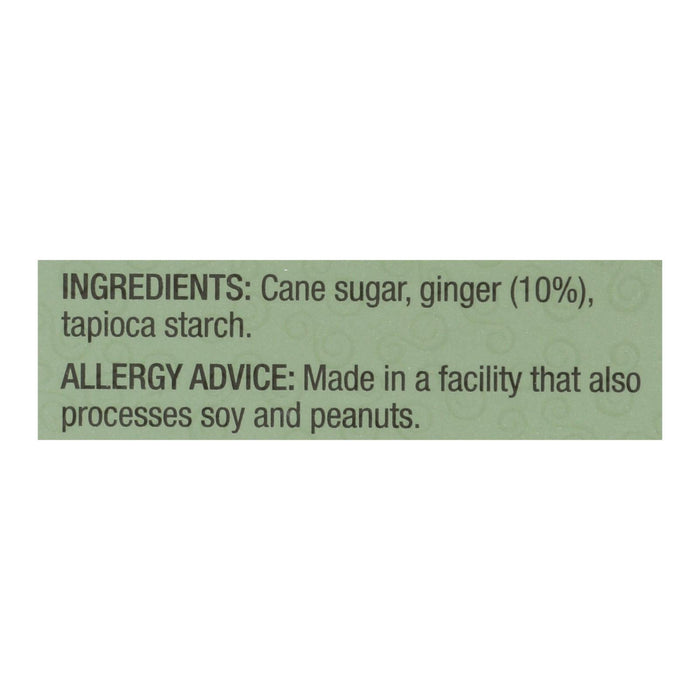 The Ginger People Gin-Gins Chewy Ginger Candy - 4.5 Oz Each (Pack of 12)