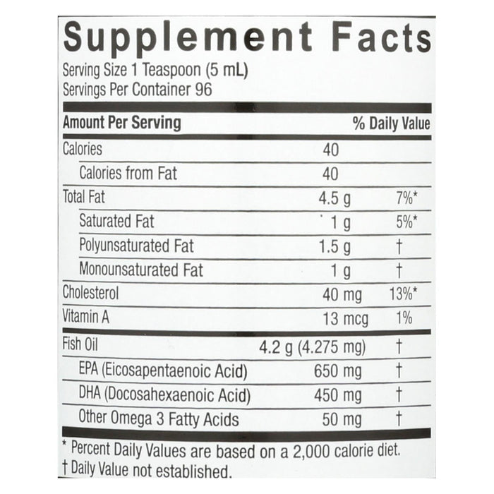 Nature's Answer - Omega-3 Fish Oil, 16 Fl Oz.