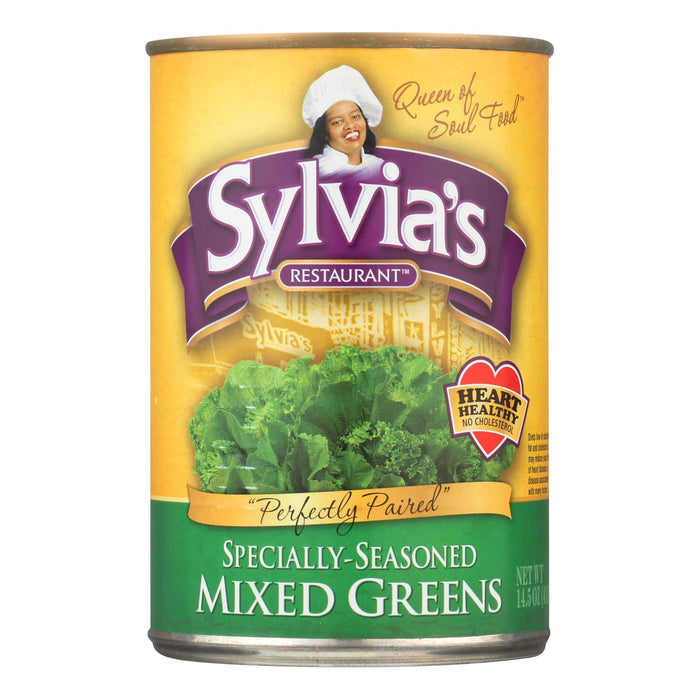 Sylvia's Premium Mixed Greens, 12-Pack, 14.5 Oz.