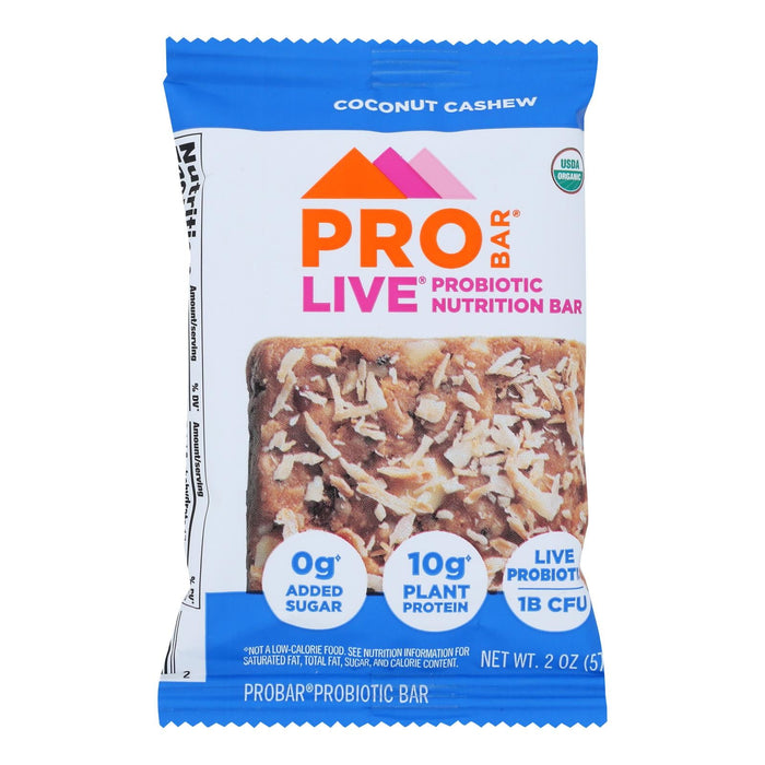 Pro Bar Coconut Cashew Pop Nutritional Bar (Pack of 8 - 2.00 Oz.)